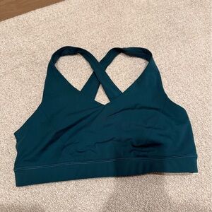 Lululemon Athletica Envita Bra Medium Support B/C cup size 10 Storm Teal